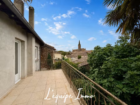 maison de village de 150m2 à rafraîchir avec grand garage  j