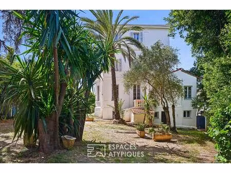 cannes oxford - duplex t4 bourgeois  grand jardin privatif et studio indépendant