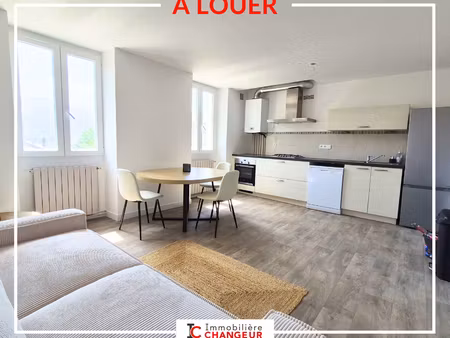 appartement t3 meuble - voiron 51 79m²