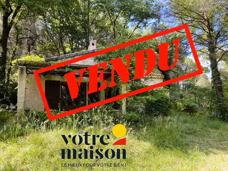vente maison 2 pièces avec terrain