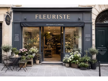 fonds de commerce fleuriste