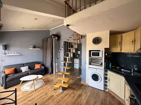 location meublée appartement 1 pièce 24.6 m² à saint-cyprien (66750)  540 €