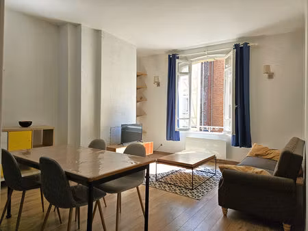 f2 meublé de 44m² en plein coeur de rouen