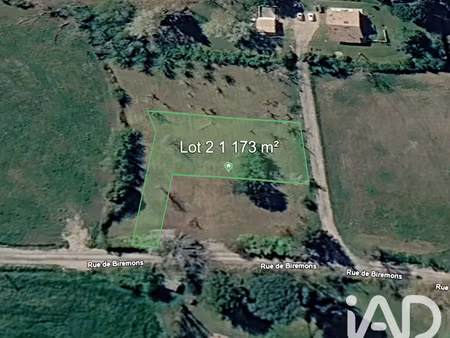 vente terrain 1173 m² à casteljaloux (47700)  30 500 €
