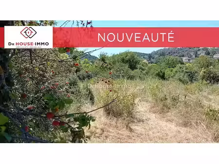vente terrain 2270 m² à saint-martin-de-valgalgues (30520)  75 000 €