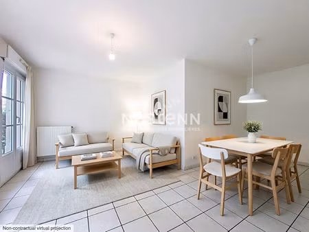 appartement 3 pièces à vendre en rez-de-chaussée à saint fargeau ponthierry