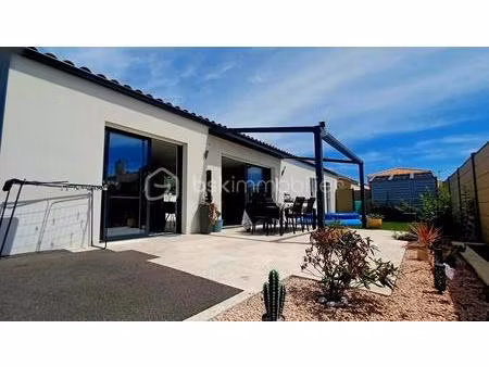 maison contemporaine de plain-pied 2021- prestations de qualité- secteur recherché
