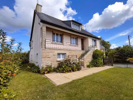 vente maison néo bretonne sur sous-sol  3 chambres avec terrain et 2 garages- lamballe arm