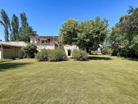 maison livron sur drome 144 m2  4 chambres  18500m² de terrain   campagne  pierres  depend