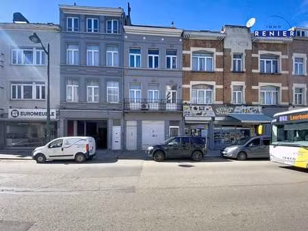 a vendre à anderlecht: immeuble de rapport  garage et jardin