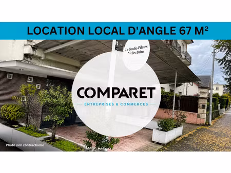 location commerce 67 m² à aix-les-bains (73100)