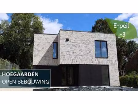 maison neuve 4 façades (énergie positive peb -3)