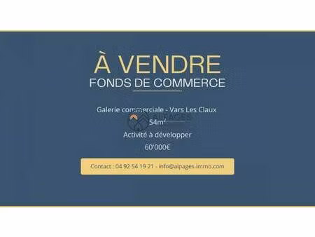 boutique à vendre