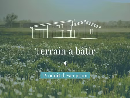 vente terrain 800 m² à bouliac (33270)  212 000 €
