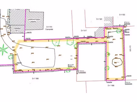 vente terrain 579 m² à thomery (77810)  99 000 €