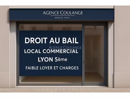 vente locaux professionnels 0 pièces 49 m² à lyon 5ème (69005)  75 000 €