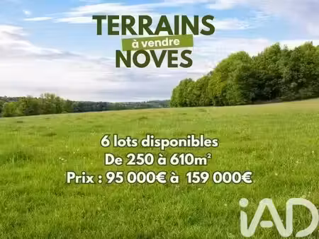vente terrain 589 m² à noves (13550)  158 000 €