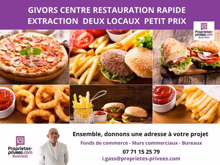 vente locaux professionnels 40 m² à givors (69700)  89 000 €