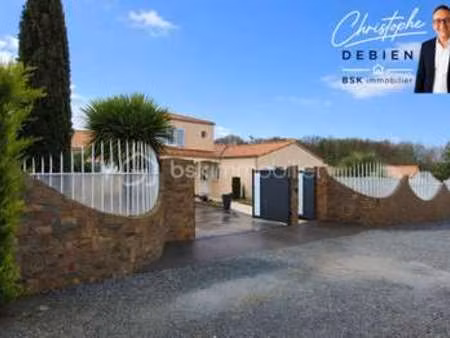 vente maison piscine à l'oie (85140) : à vendre piscine / 199m² l'oie