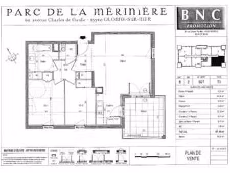 location appartement 3 pièces aux sables-d'olonne (85100) : à louer 3 pièces / 67m² les sa