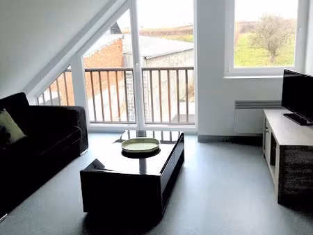 location meublée appartement 2 pièces 24.63 m² à mecquignies (59570)  430 €