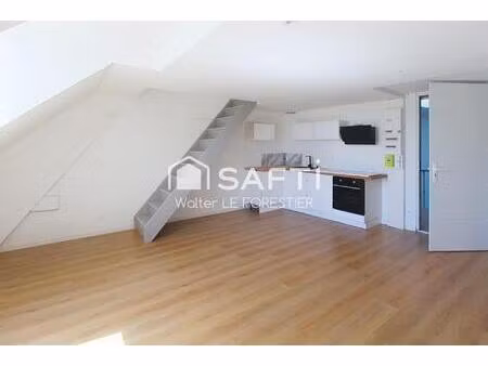 appartement t3 duplex renove avec jardin et place de parking