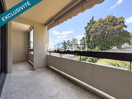 appartement type 3  de 77 m² avec grand balcon