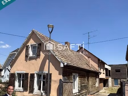 maison de 4 pièces à rénover avec une dépendance  un garage et un grand jardin !