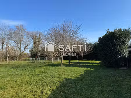 terrain à bâtir avec vue dégagée