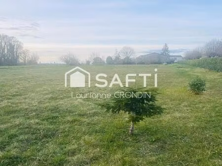 terrain constructible - asnieres la giruad