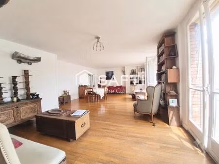 grand appartement familial lumineux en résidence calme - 4 ch- quartier maison blanche cit