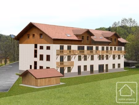 un appartement de 2 chambres en état brut (74 4 m²)  offrant une toile vierge pour un...