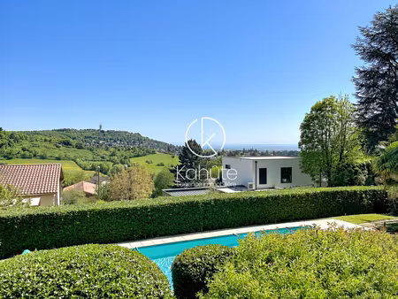 maison avec vue imprenable  saint didier au mont d or  7 pièce(s)  200 m2  1816m2 de terra