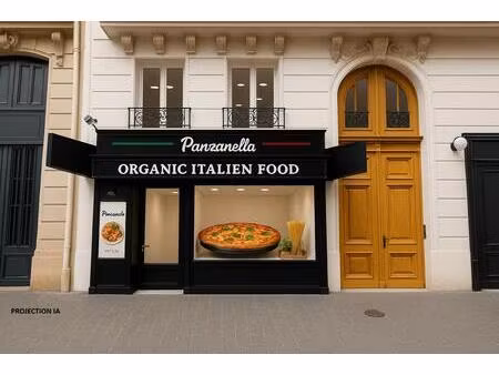 boutique avec sous sol