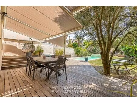 charmante maison avec jardin et piscine  proche du quartier de la doua