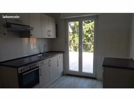 grand 2 pièces 59m² avec terrasse esprit maison