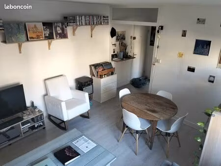 appartement t2 lumineux – 41 m² – villeurbanne gratte-ciel