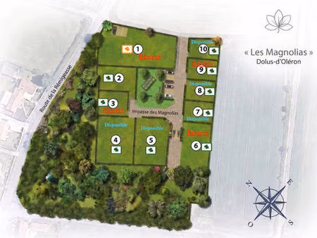 terrain à bâtir - maison secondaire - dolus-d’oléron
