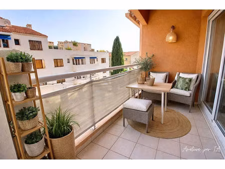 vente appartement 3 pièces  56.47m²  carqueiranne