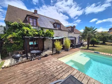 maison briarde avec piscine et espace indépendant – fort potentiel de location saisonnière