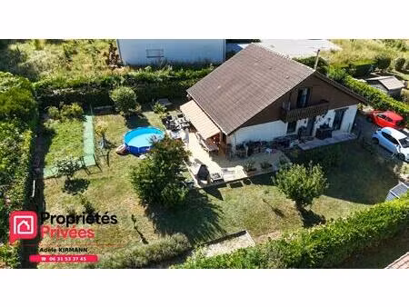 maison individuelle 128 m² - 4 chambres avec terrain et garage - collonges (01550) - pays-
