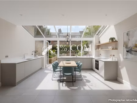 à vendre  maison semi-individuelle surtourcoing  quartier du blanc-seau.