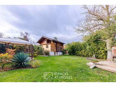 chalet - île verte de juziers - à 45 minutes de paris