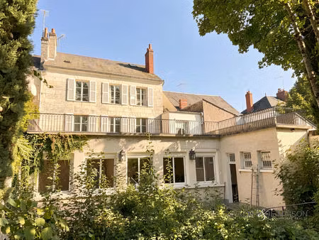 loches centre - hôtel particulier d'exception  350 m²