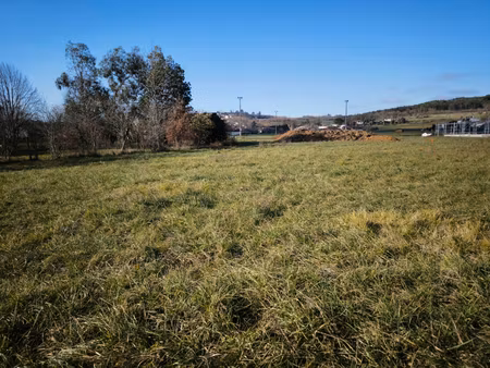 rabastens grand terrain plat de 1304 m2 cadre champêtre centre ville