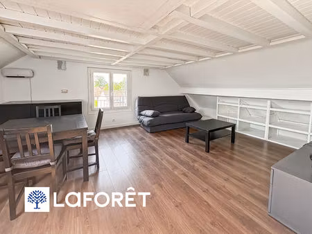 appartement t1 meublé à louer à sainte-geneviève-des-bois - réf 16532