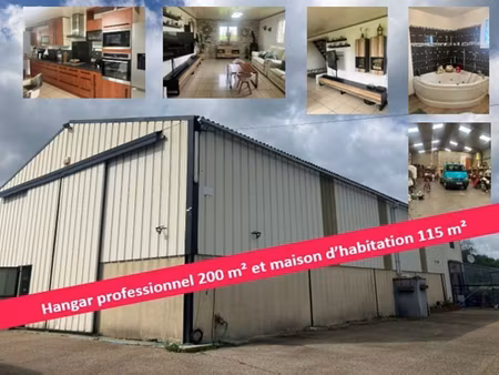 proche hericourt en caux 76560 - maison et grand hangar