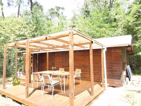 chalet 3 pièces  36 m² et 2 chambres de plain pied  avec terrasse
