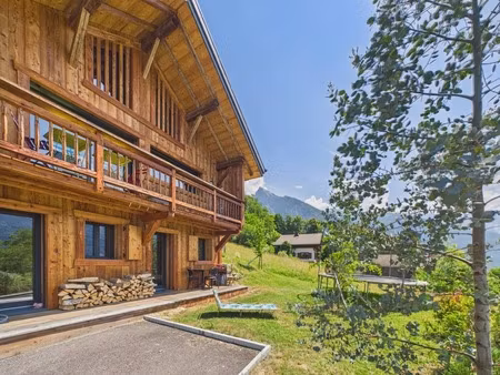 haute savoie (74)  à vendre samoens - domaine skiable du grand massif - chalet neuf p8