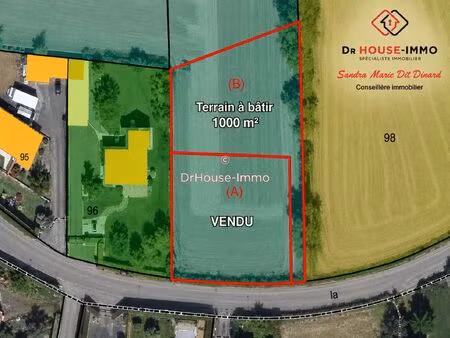 terrain a batir plat de 1000 m2 environ a grandparigny 50600 libre de constructeurs